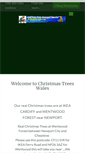 Mobile Screenshot of christmastreeswales.com